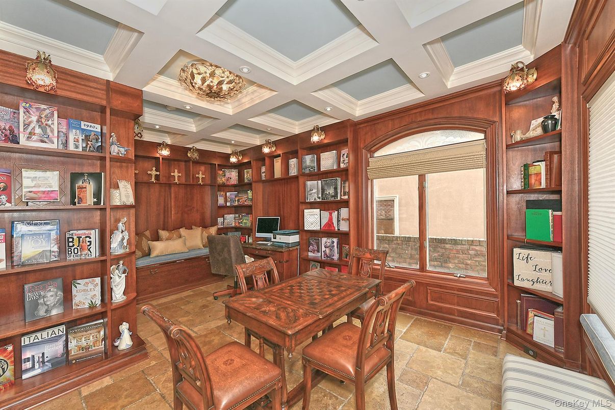 Home Office, Interior, Recessed Lighting