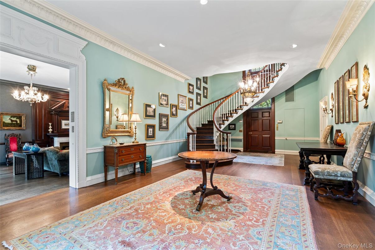 Chandelier, Interior, Recessed Lighting, Wood Texture Flooring