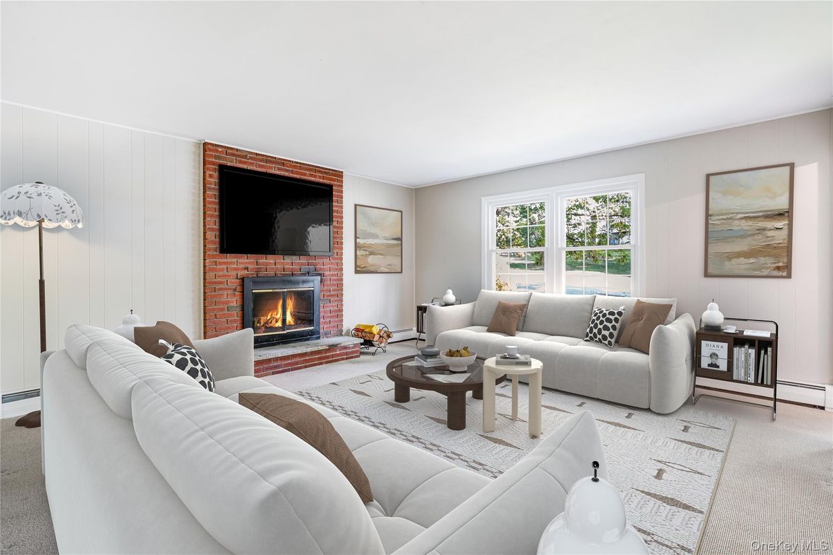 Fireplace, Interior, Living room