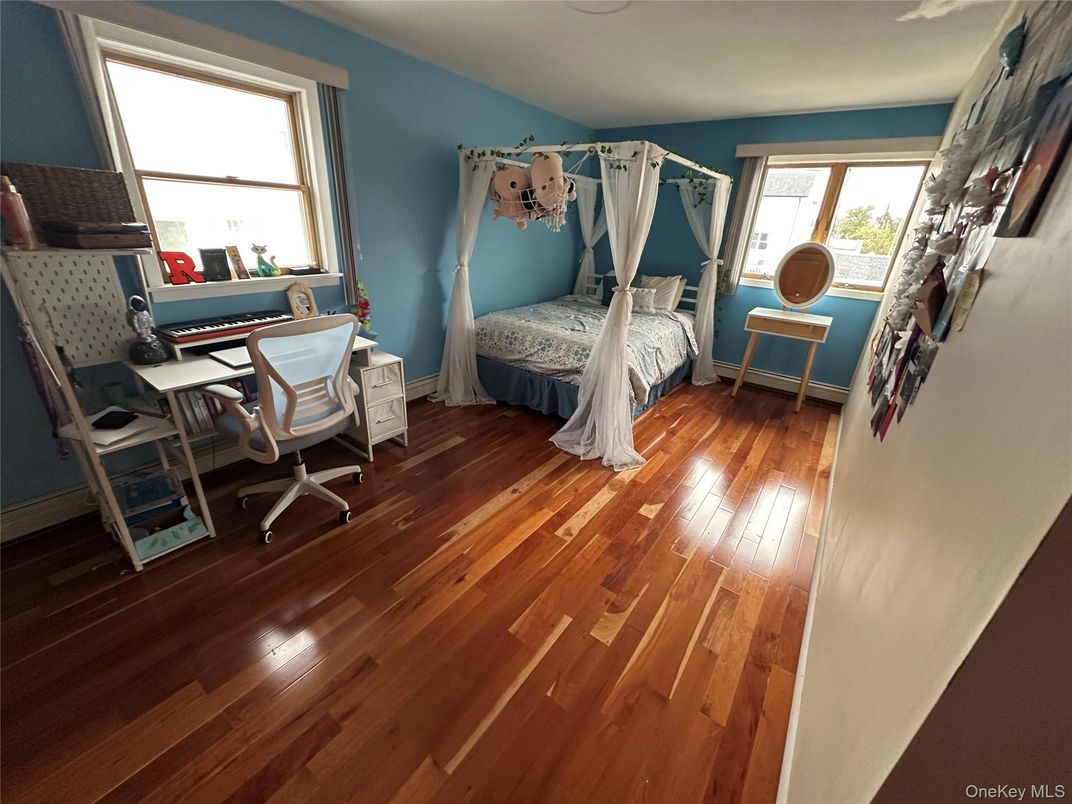 Bedroom, Home Office, Interior, Wood Texture Flooring
