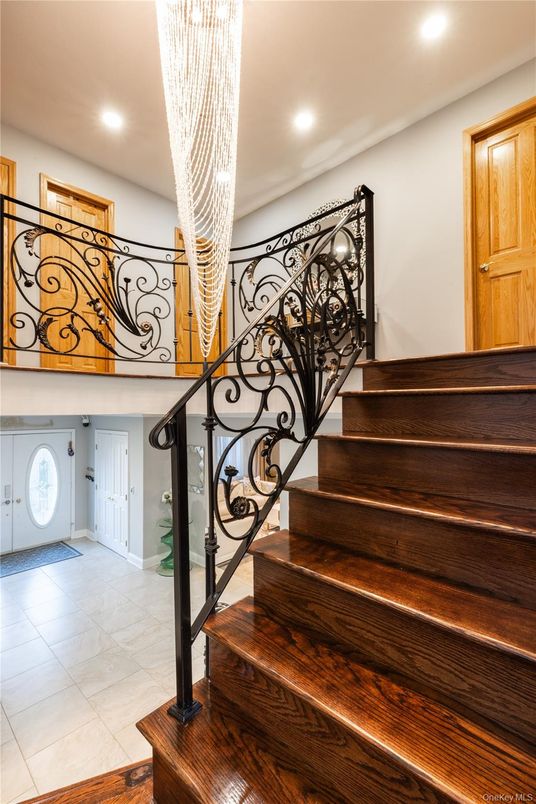 Chandelier, Interior, Recessed Lighting