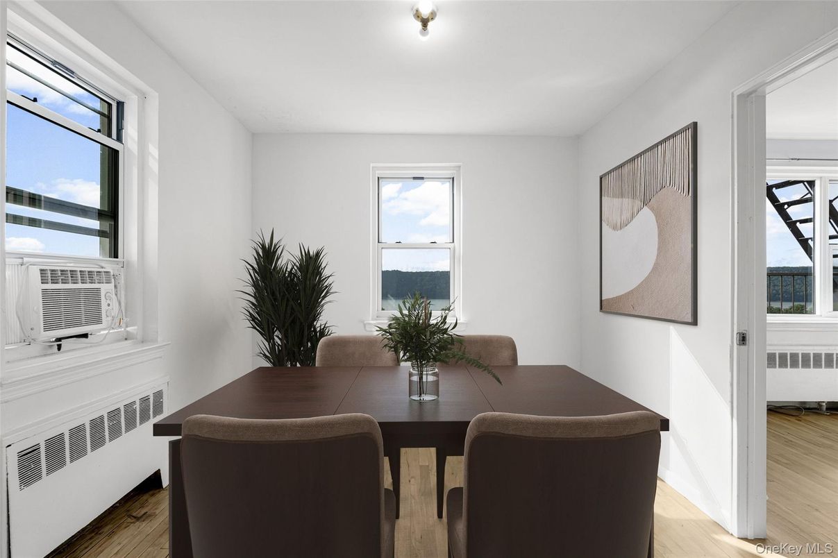 Dining room, Interior, Wood Texture Flooring