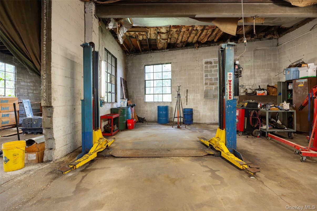 Fitness Equipment, Interior, Stone Walls