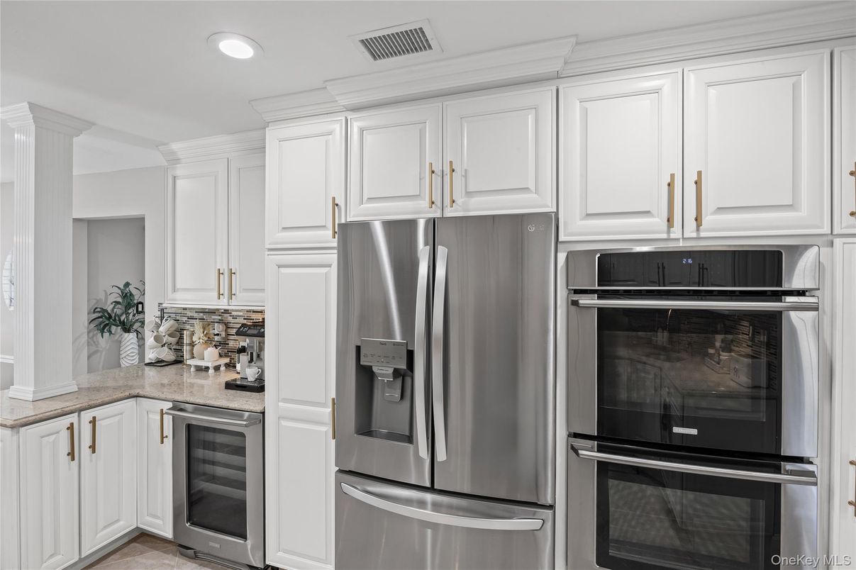 Interior, Kitchen, Recessed Lighting, Stainless Steel Appliances