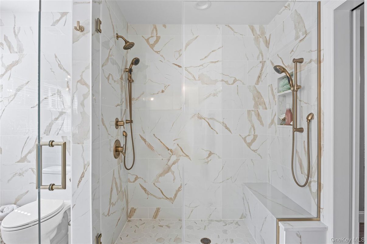 Bathroom, Interior, Marble Walls