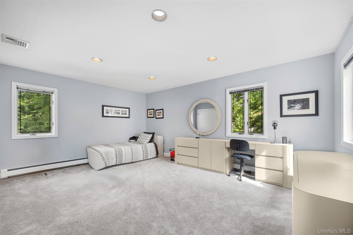 Home Office, Interior, Recessed Lighting
