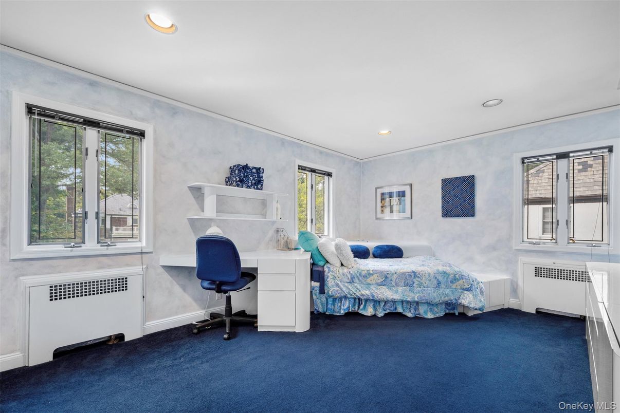 Bedroom, Home Office, Interior, Recessed Lighting