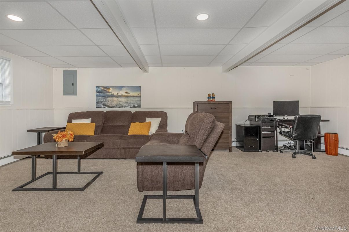 Home Office, Interior, Recessed Lighting