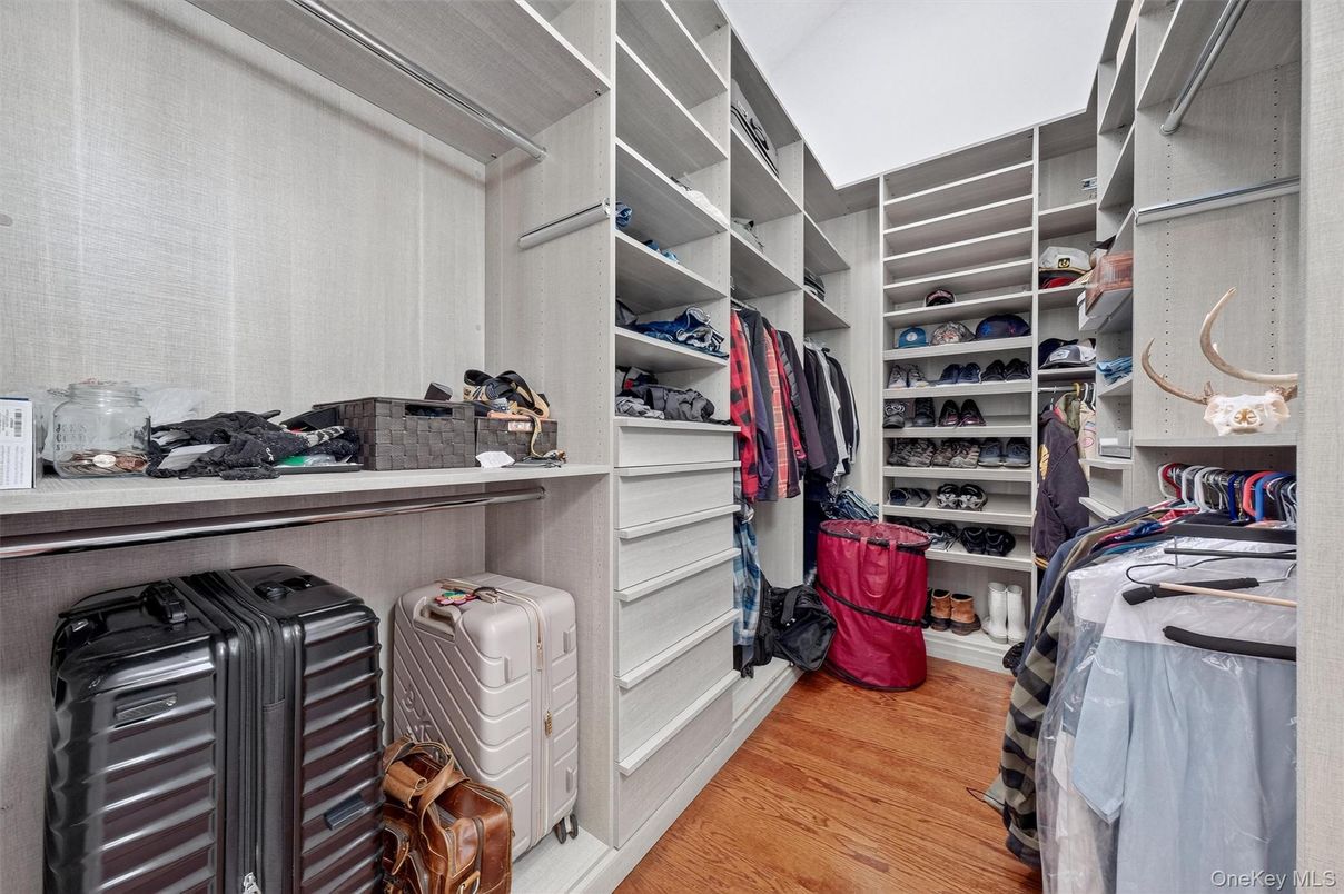 Interior, Walk-in Closets, Wood Texture Flooring