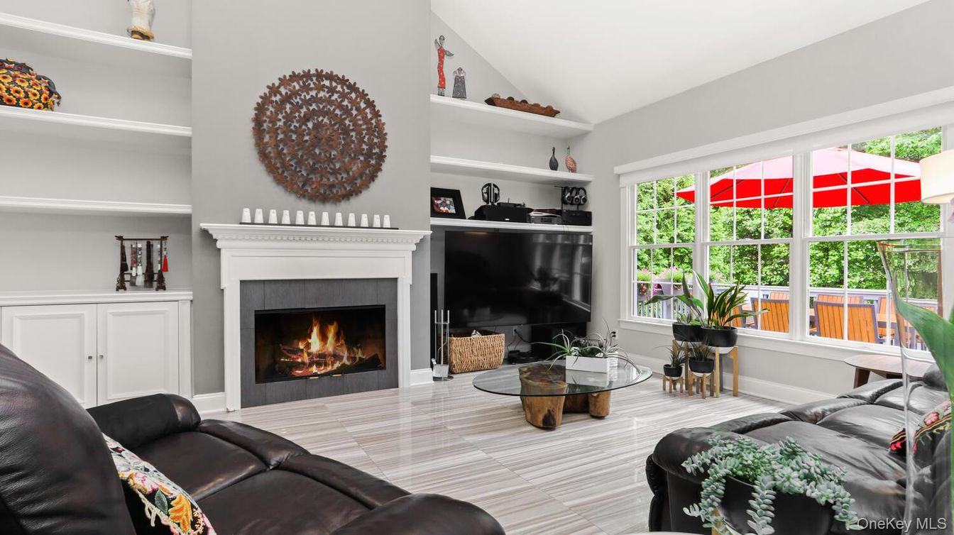 Fireplace, Interior, Living room, Wood Texture Flooring