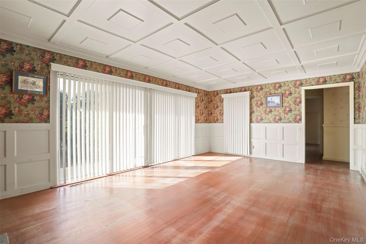 Empty room, Interior, Wood Texture Flooring