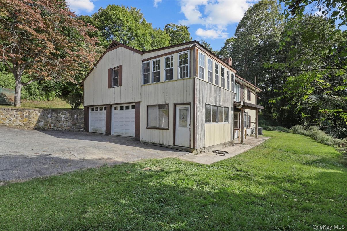 Attached, Backyard, Exterior, Facade, Farmhouse