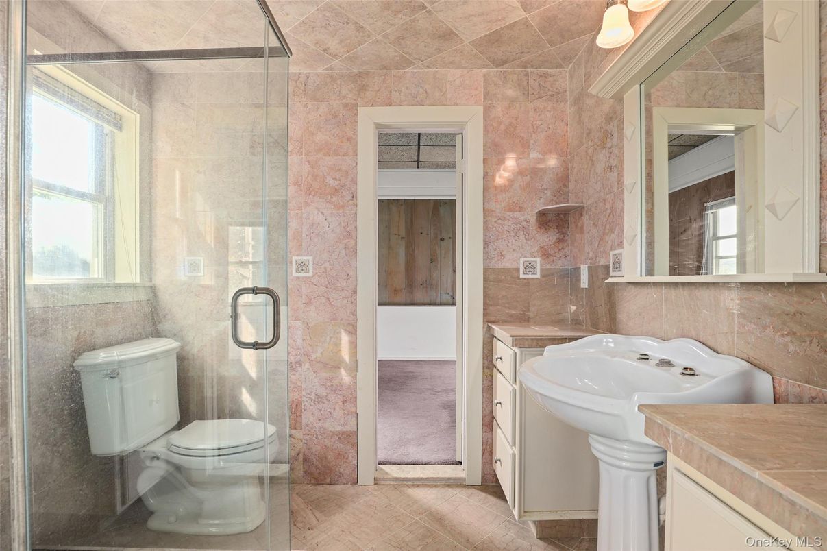 Bathroom, Glass Shower, Interior