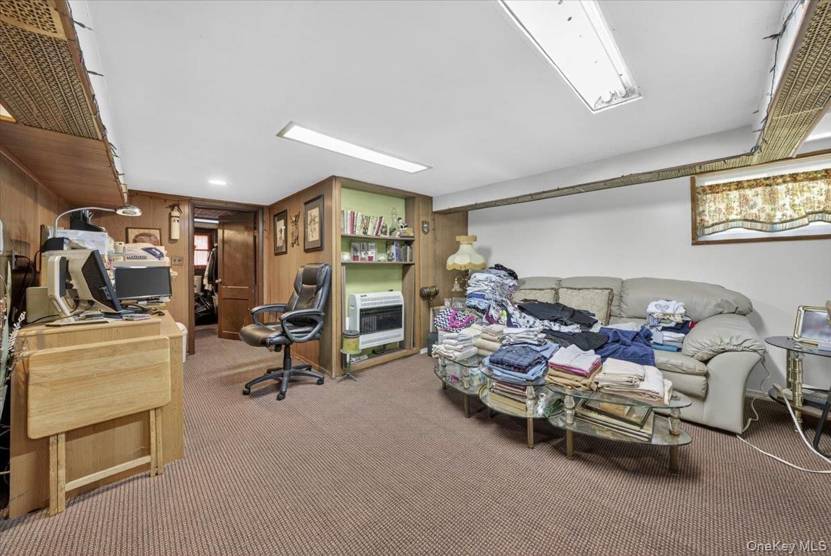 Home Office, Interior, Recessed Lighting