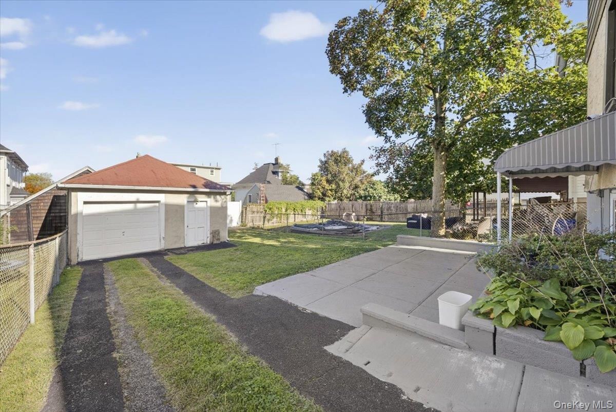 Backyard, Detached Garage, Exterior