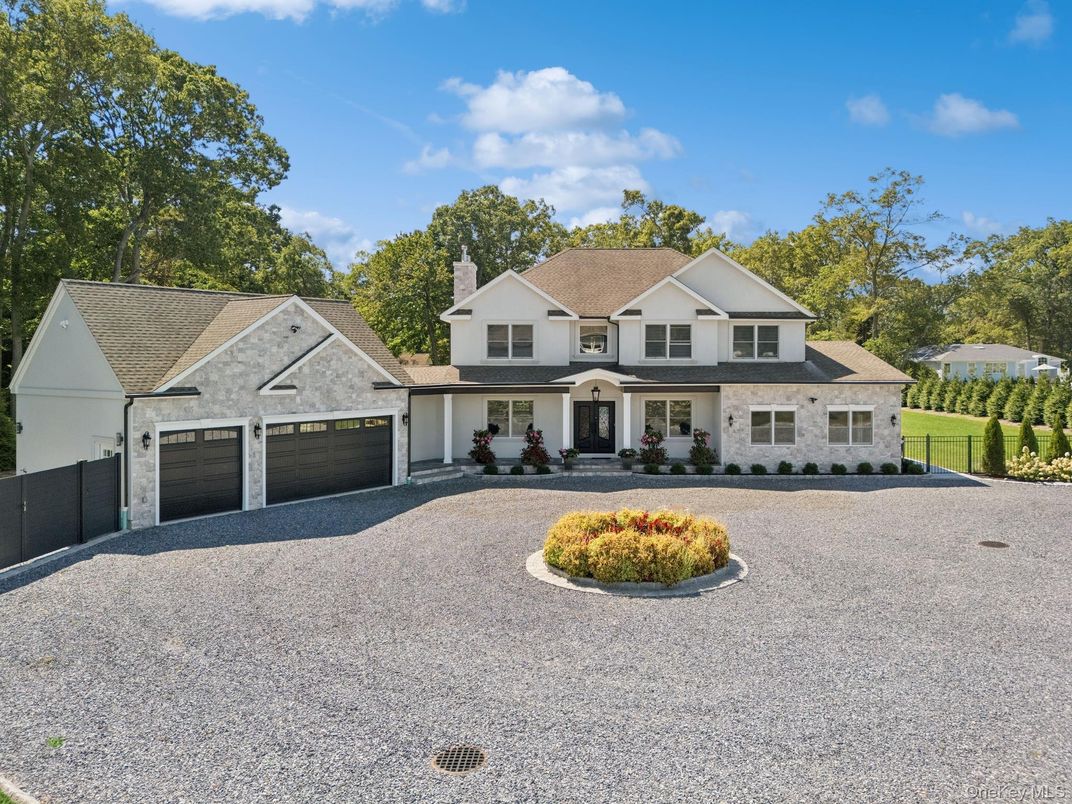 Attached, Backyard, Exterior, Facade, Farmhouse