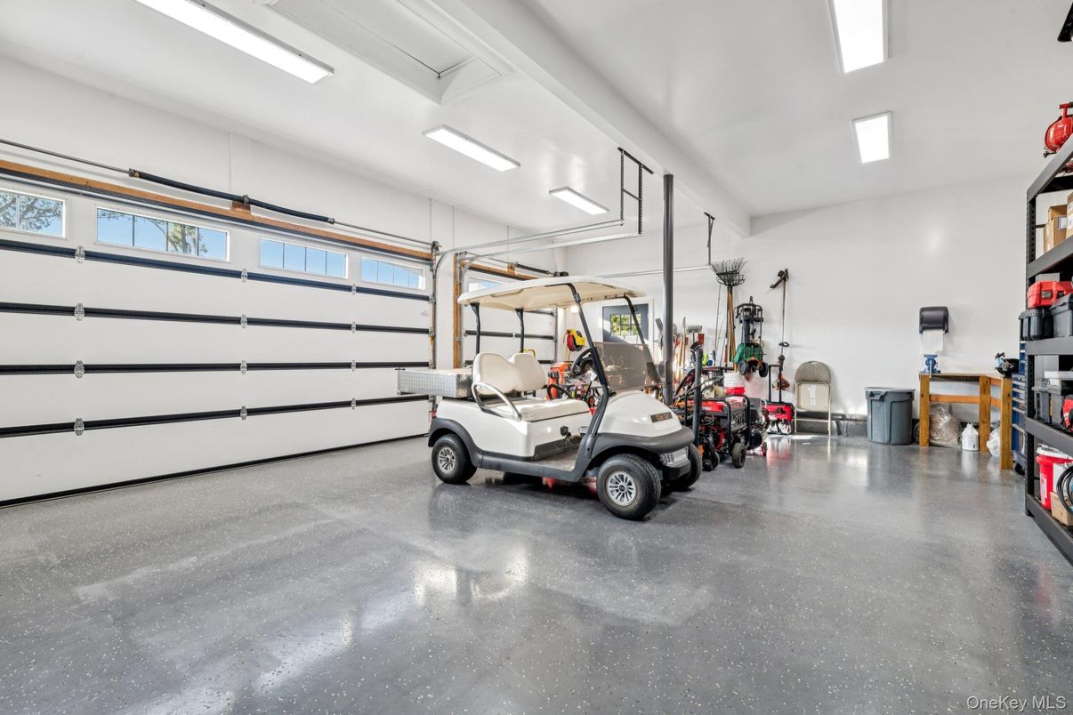 Garage, Interior, Recessed Lighting