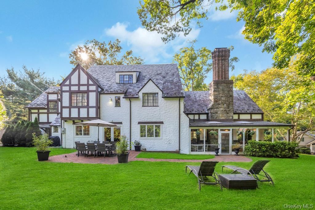 Backyard, Exterior, Facade, Tudor Revival