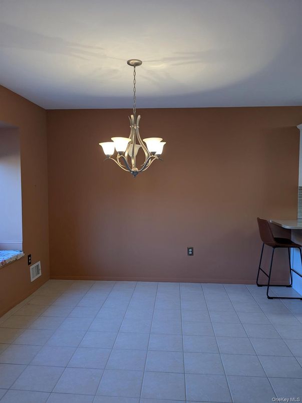 Chandelier, Empty room, Interior