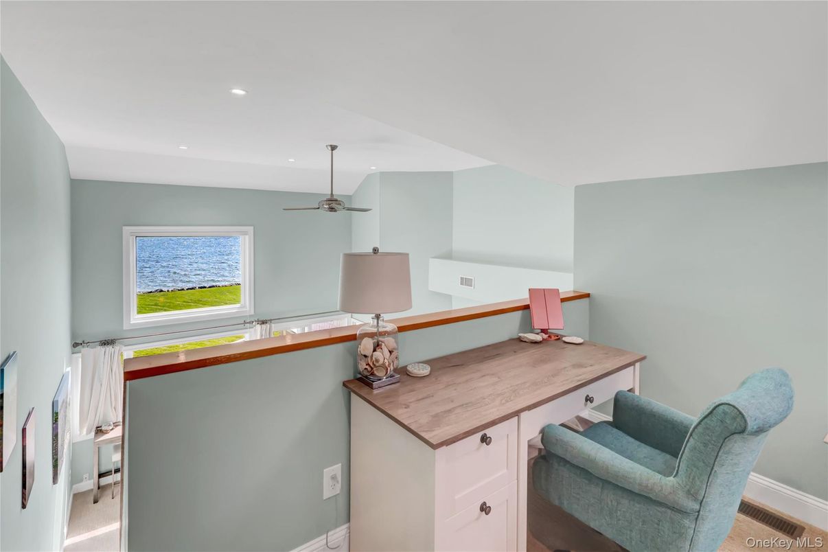 Home Office, Interior, Recessed Lighting