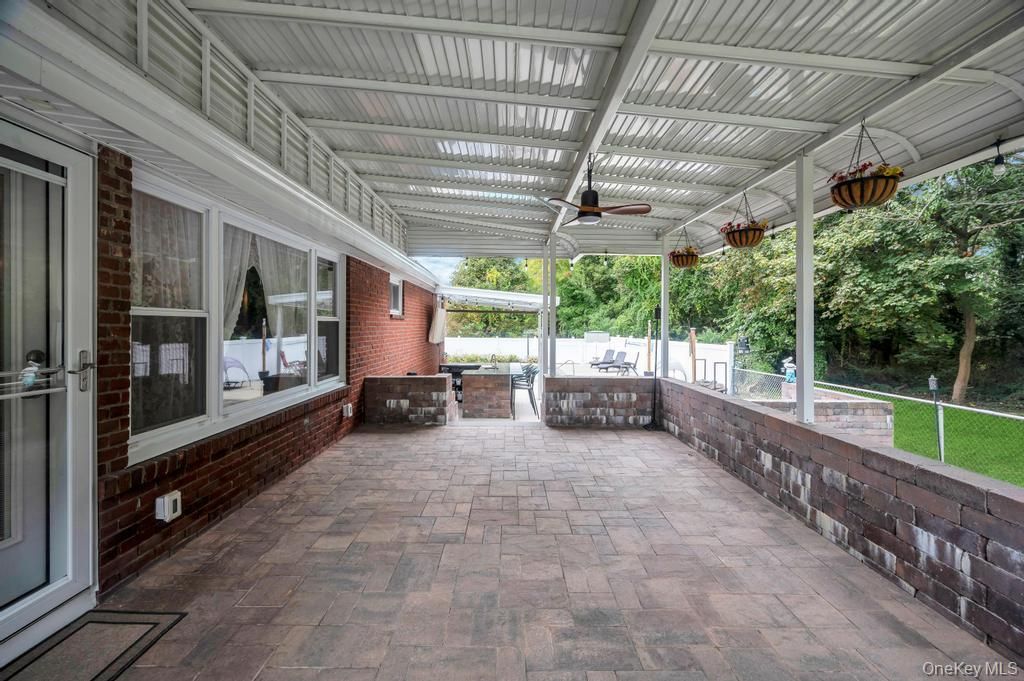 Interior, Stone Walls, Sun Room