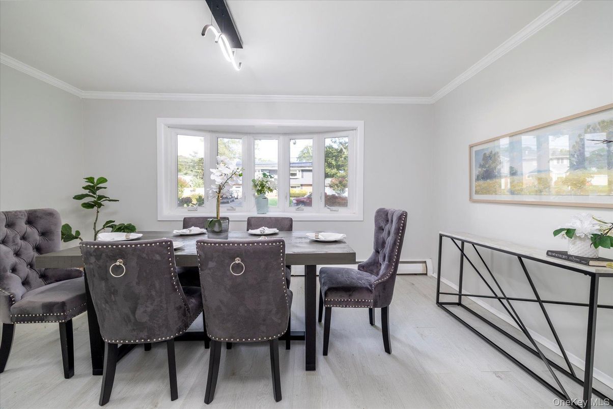 Dining room, Interior, Wood Texture Flooring