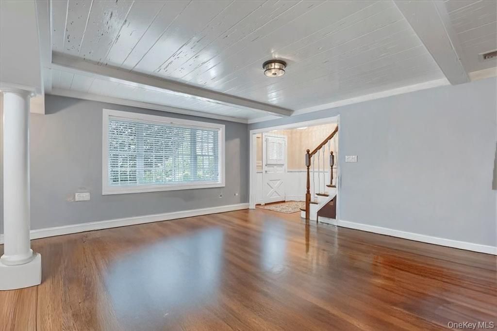 Empty room, Interior, Wood Texture Flooring
