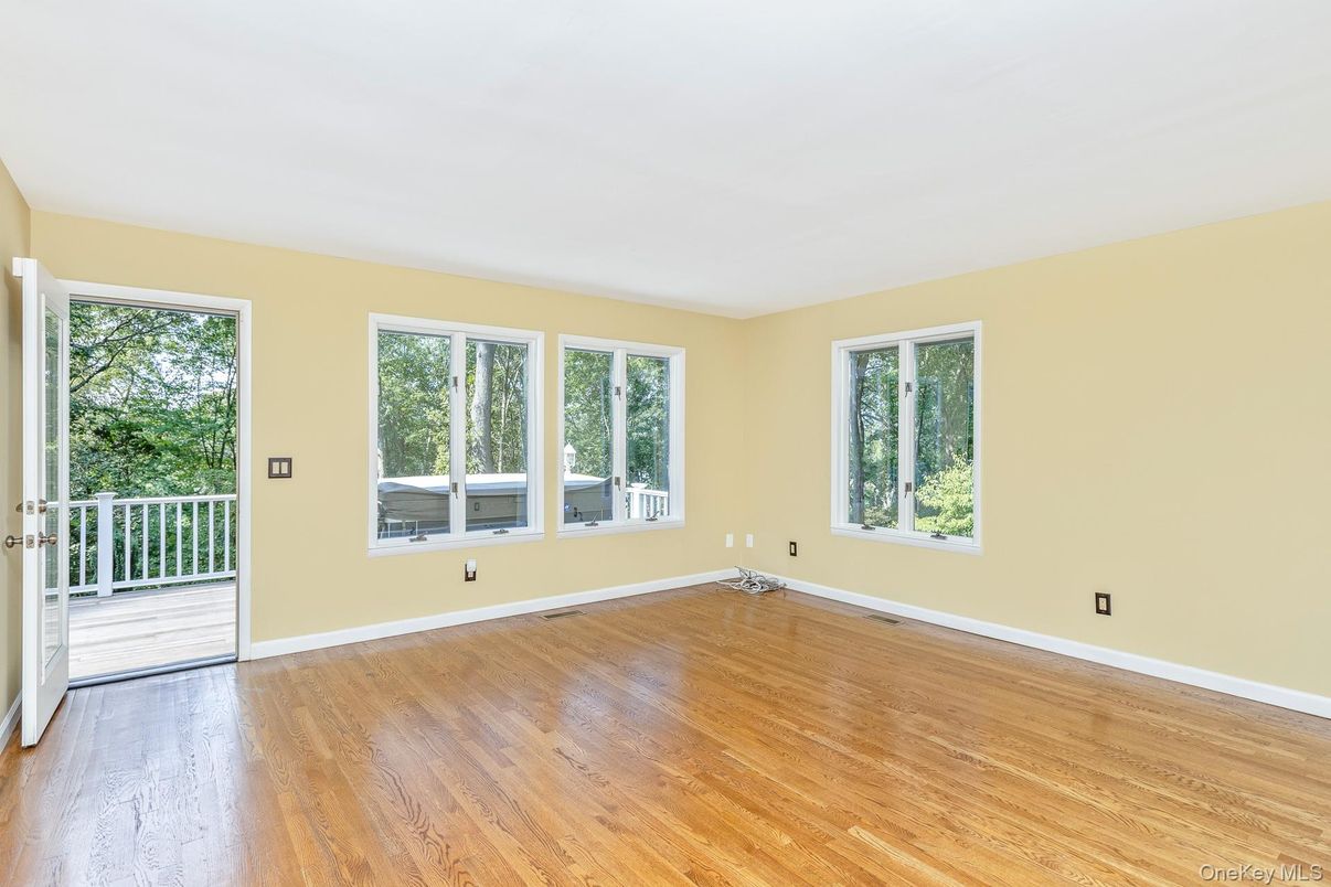 Empty room, Interior, Wood Texture Flooring