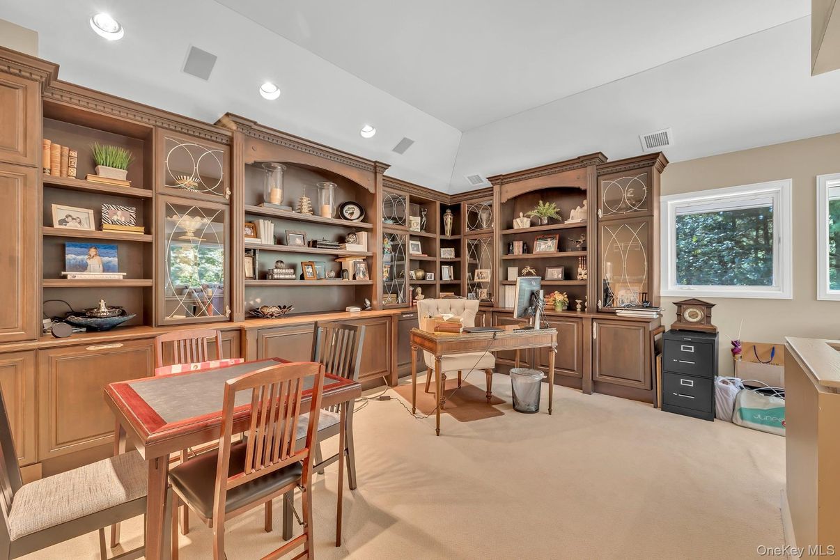 Home Office, Interior, Recessed Lighting