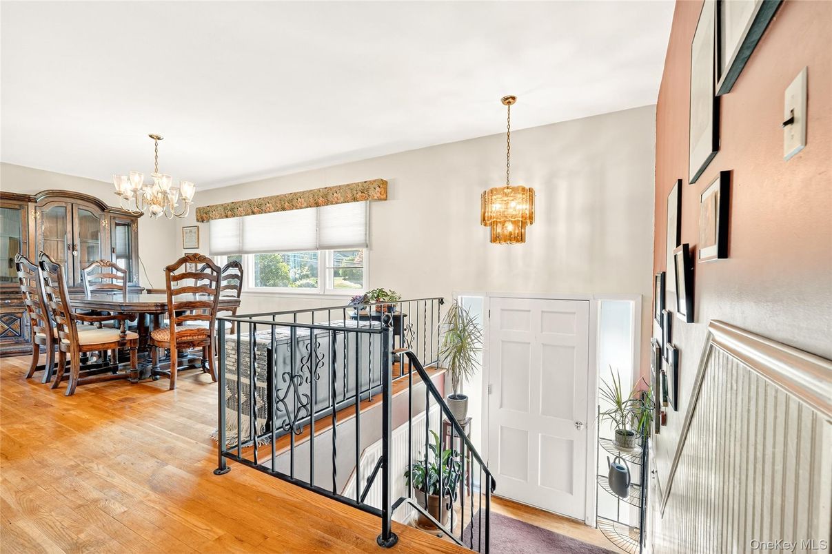 Chandelier, Dining room, Interior, Pendant Lights, Wood Texture Flooring