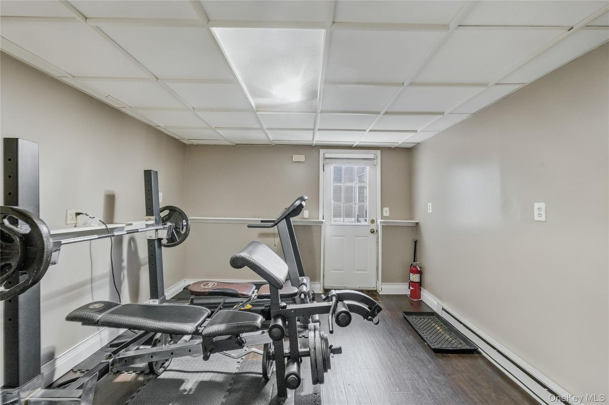 Fitness Equipment, Interior, Wood Texture Flooring