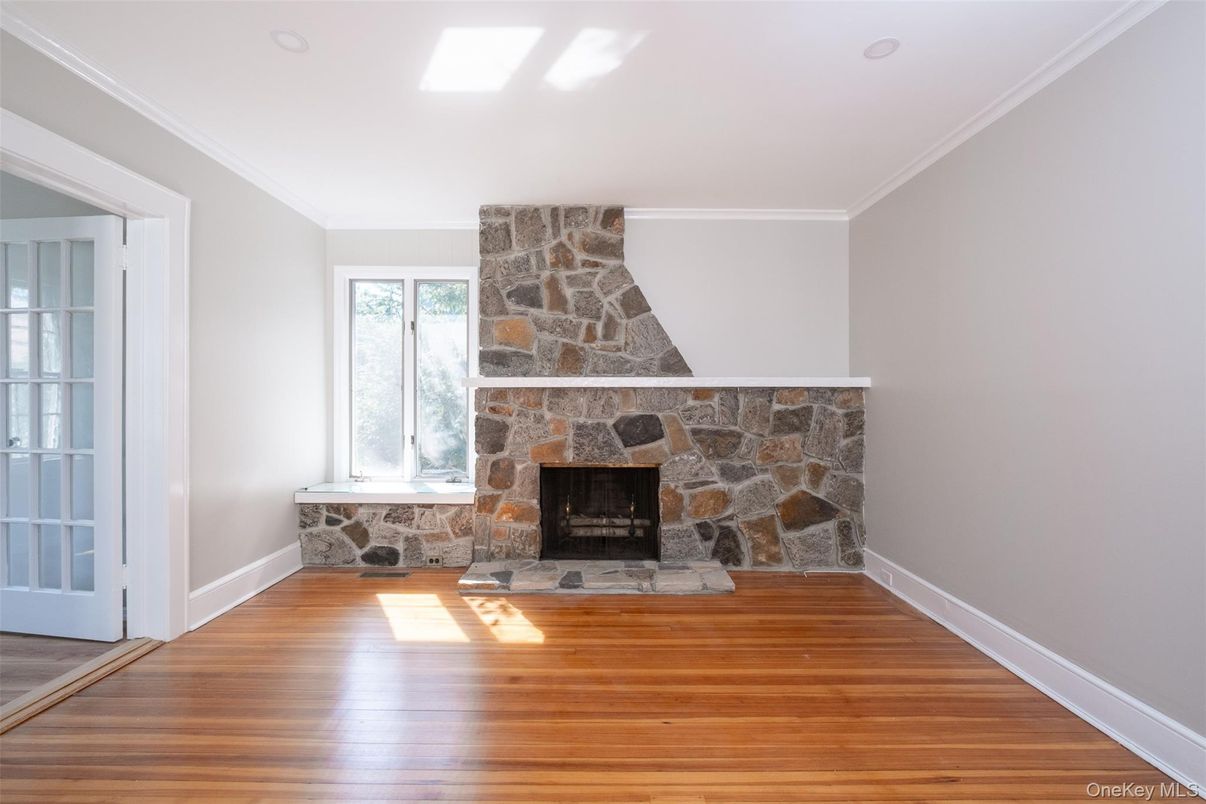 Fireplace, Interior, Wood Texture Flooring