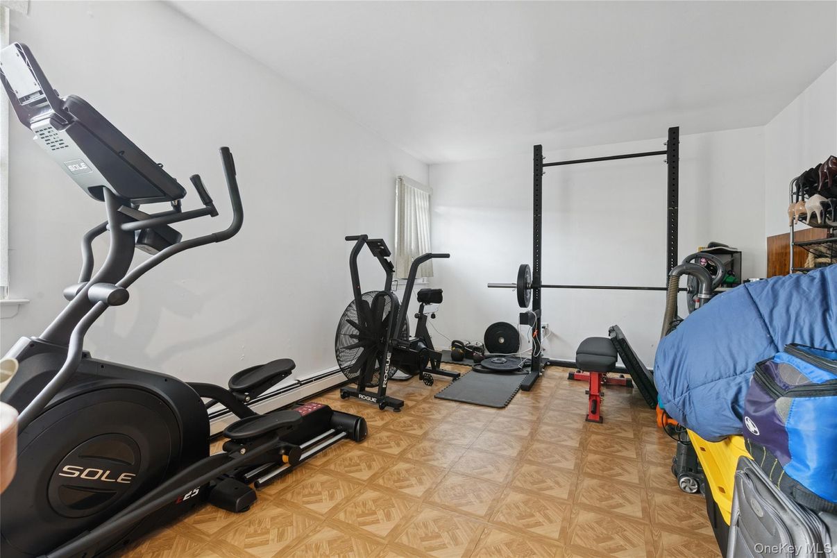 Fitness Equipment, Interior, Wood Texture Flooring