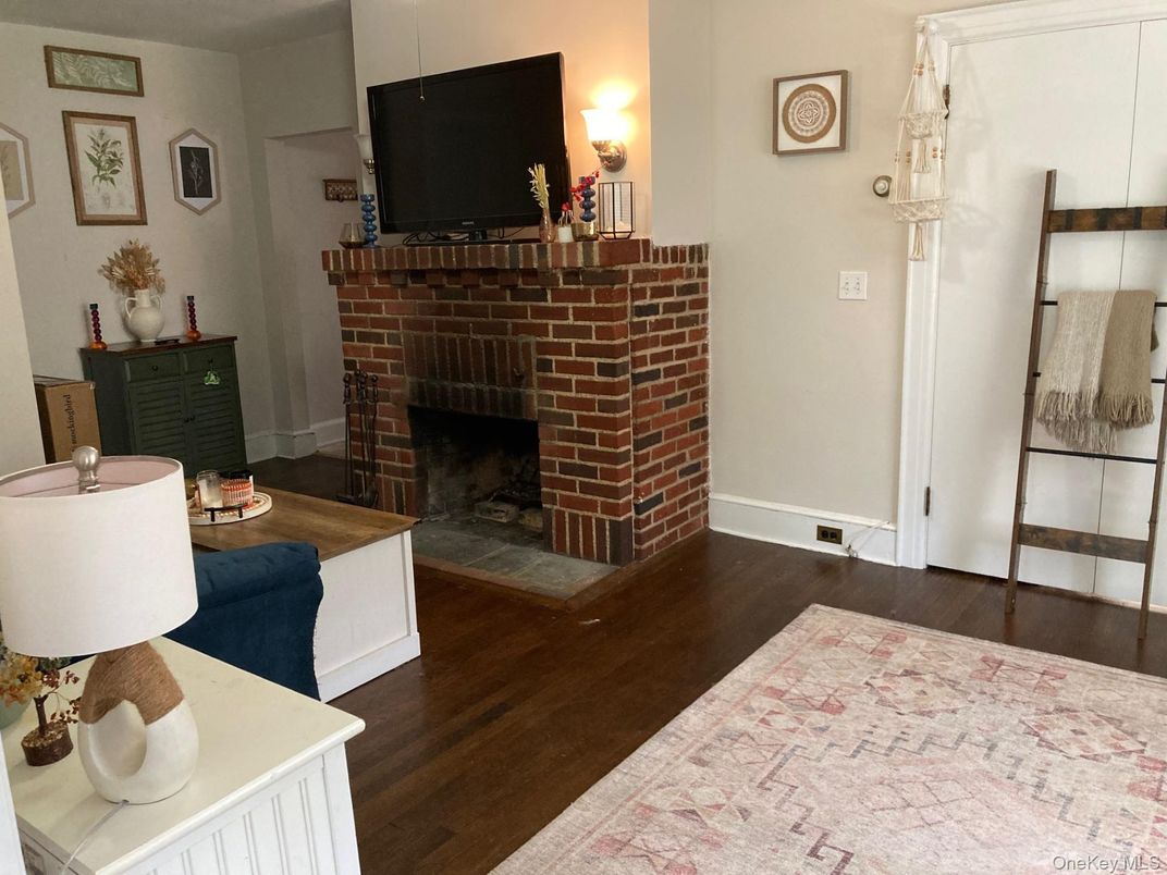 Fireplace, Interior, Wood Texture Flooring