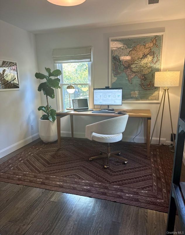 Home Office, Interior, Wood Texture Flooring