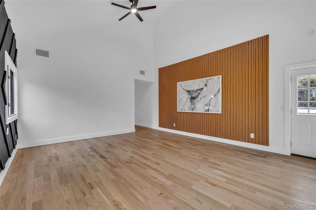 Empty room, Interior, Wood Texture Flooring