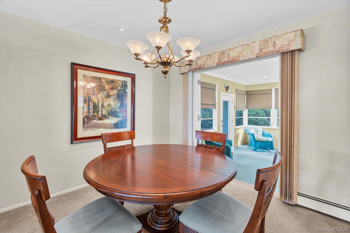 Chandelier, Dining room, Interior