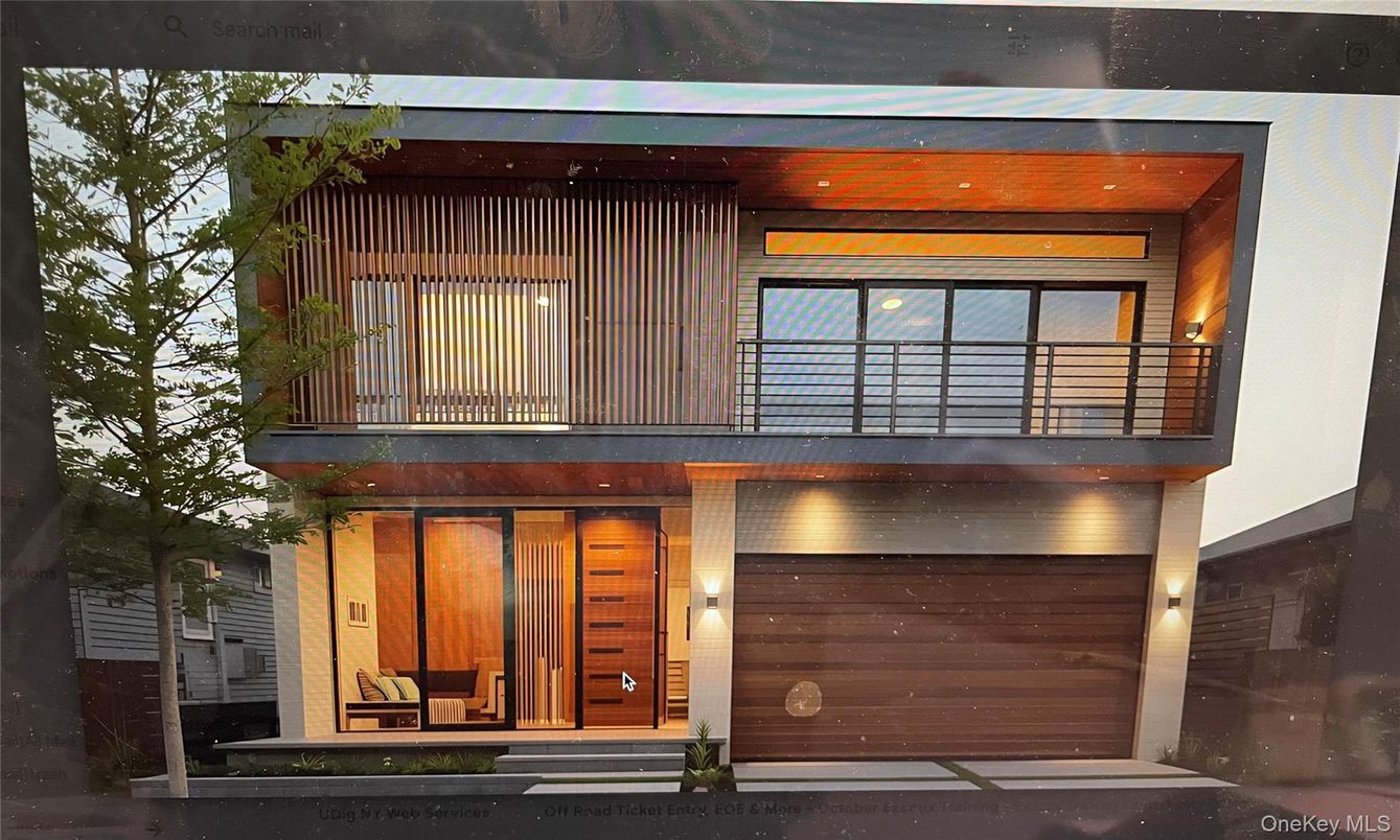 Attached, Exterior, Facade, Modern