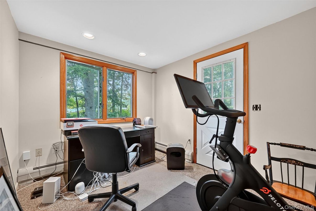 Fitness Equipment, Home Office, Interior, Recessed Lighting
