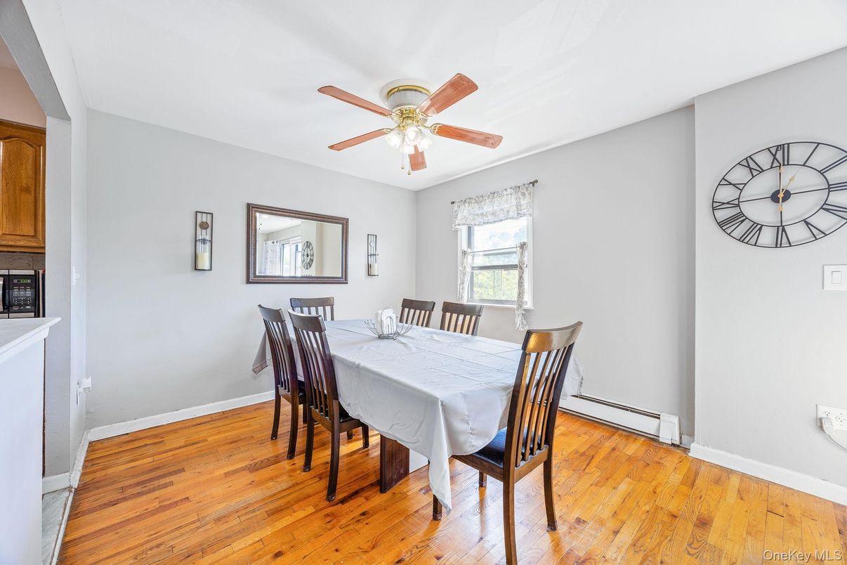 Dining room, Interior, Wood Texture Flooring
