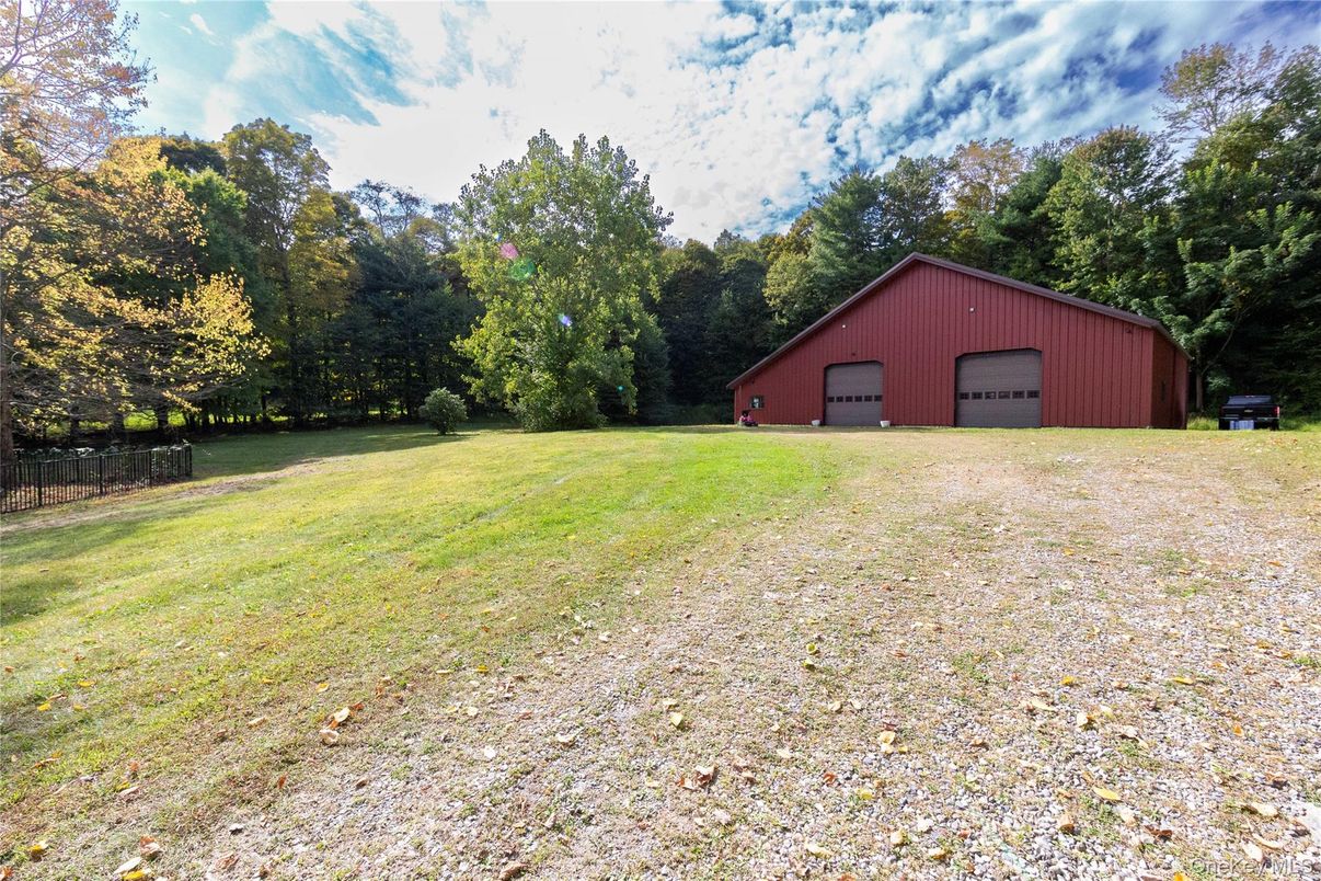 Backyard, Detached Garage, Exterior
