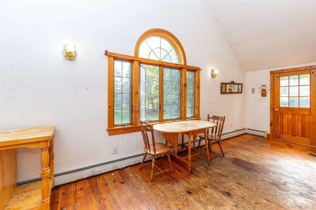 Dining room, Interior, Wood Texture Flooring