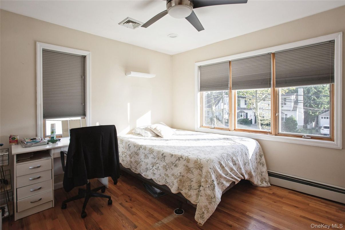 Bedroom, Home Office, Interior, Wood Texture Flooring