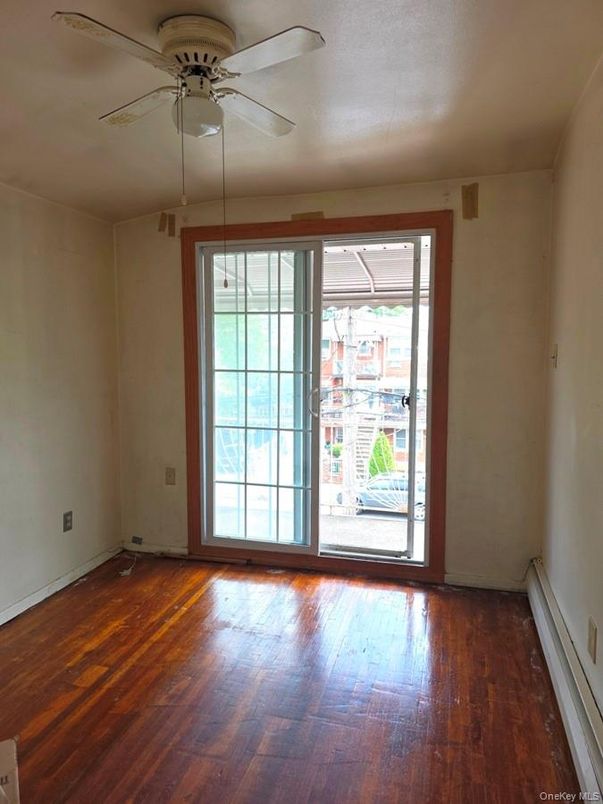 Empty room, Interior, Wood Texture Flooring