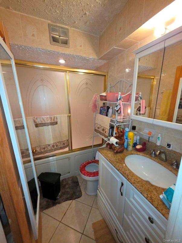 Bathroom, Dual Sink Vanities, Glass Shower, Interior