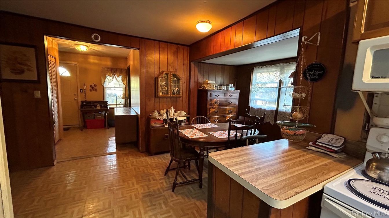 Dining room, Interior, Kitchen, Wood Texture Flooring, Wooden Walls