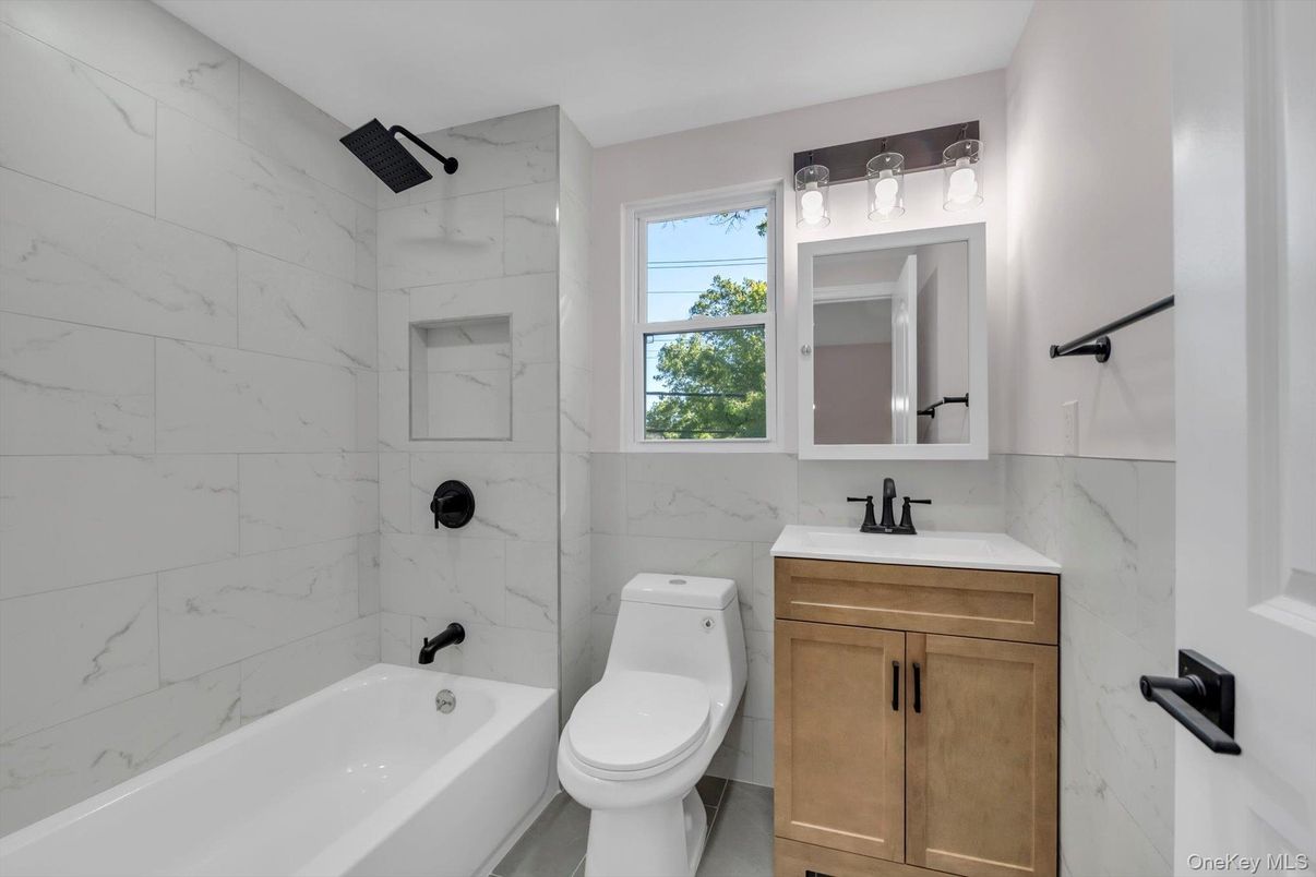 Bathroom, Interior, Marble Walls