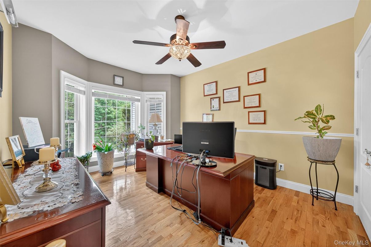 Home Office, Interior, Wood Texture Flooring