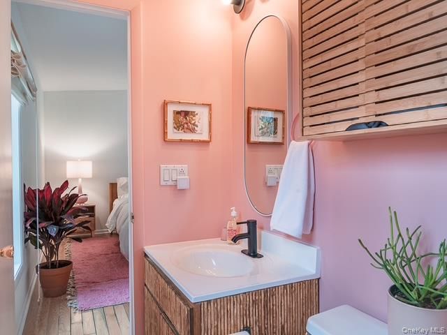 Bathroom, Bedroom, Interior, Wood Texture Flooring