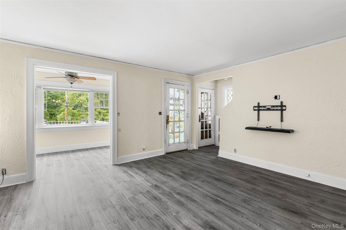 Empty room, Interior, Wood Texture Flooring